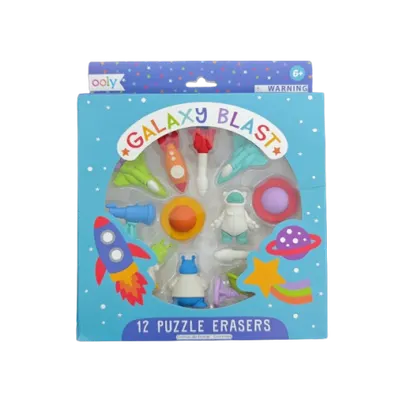 Radiere tip puzzle - Galaxie (Set of 12)