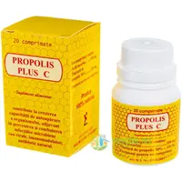 Propolis Plus Vitamina C 20cpr