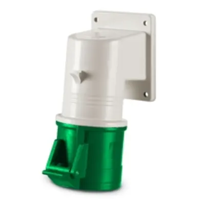 Priza incastratan32A 3P+E 10h >50V 100-300Hz 70X87MM terminal cu surub
