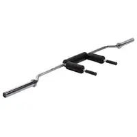 Bară olimpică 2300 mm GOL320 + coliere LOCK JAW BLACK HMS