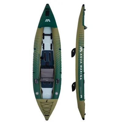Caiac Aqua Marina Caliber 398 Drop-Stitch Fusion 1/2 persoană, 398 cm, verde