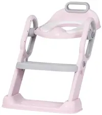 Șezut de toaletă cu scară Chipolino - Flipi, roz