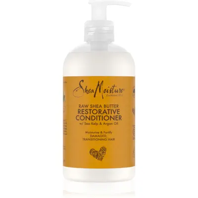 Shea Moisture Raw Shea Butter balsam pentru regenerare pentru par deteriorat 384 ml