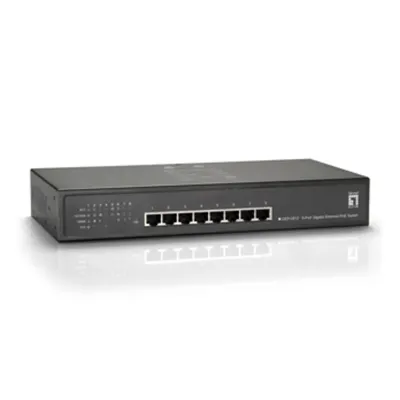 Switch 8xRJ45 10/100/1000 (PoE+), Desktop, 90W