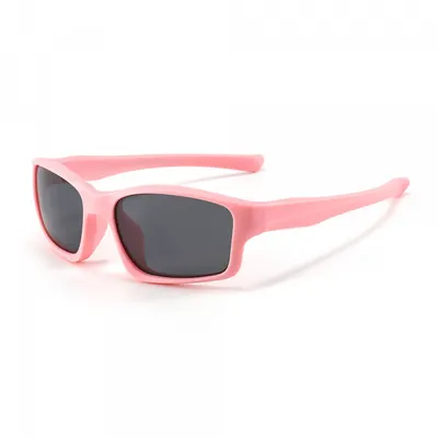 Ochelari De Soare Sport Copii Techsuit 8202-C22, Polarizati, Roz