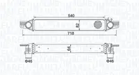 Compresor Intercooler Potrivit Citroen Nemo, Nemo Minivan; Fiat Fiorino, Fiorino Minivan, Qubo; Peugeot Bipper, Bipper Tepee 1.3d 1.4d 11.07-
