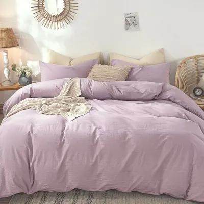 Lenjerie de pat Somnart Percale cu 4 piese, cearceaf pat clasic 240c x 260 cm, cearceaf pilota 200c x 230 cm si 2 fete perna 50 x 70 cm roz