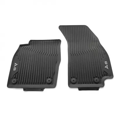 Covorase de cauciuc All-weather originale Audi A8 Limuzina (4N) 2018+, set fata