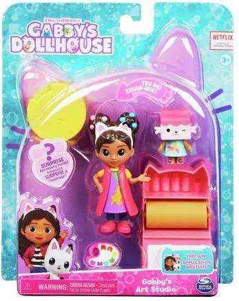 Set de joc Gabby's Dollhouse - Studioul de artă