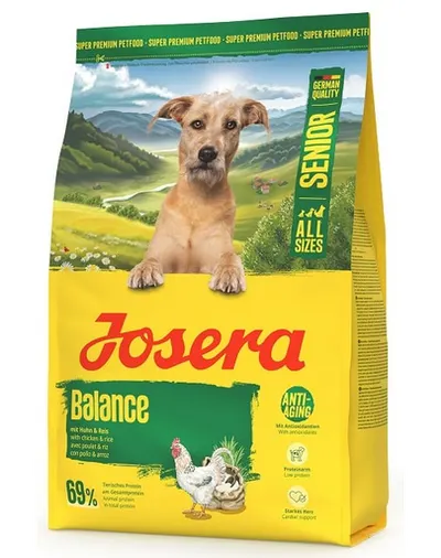JOSERA Senior Balance 3kg hrană câini senior, pui si orez