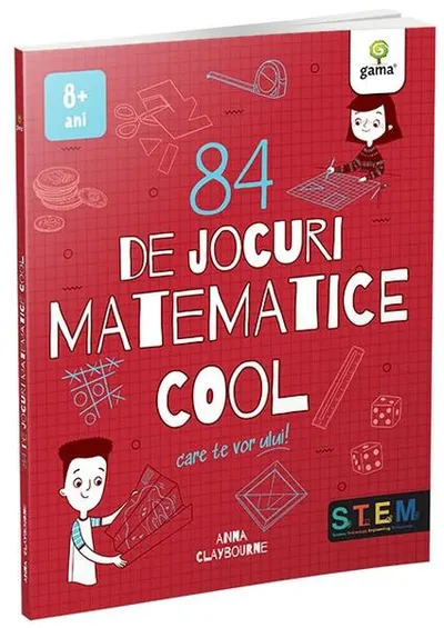 84 de jocuri matematice cool - Paperback brosat