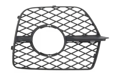 Grila bara fata stanga cu locas proiectoare, plastic, negru BMW X6 E71, E72 intre 2007-2014