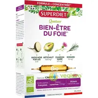 Fiole pentru Sanatatea Ficatului din 4 Plante Ecologice/Bio 20x15ml