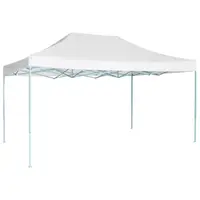 Cort tip pavilion metalic pentru gradina, impermeabil 3×4.5 metri,alb Z-TOOLS / ZTS5667 Engros