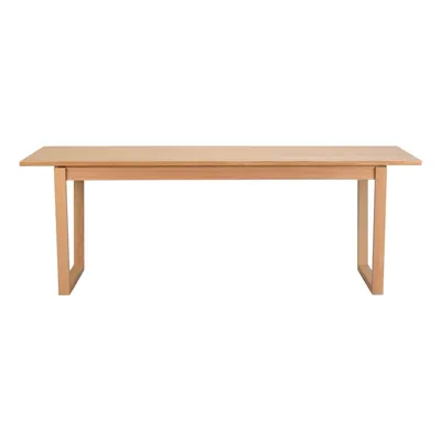 Masă pliantă în decor de stejar Rowico Colonsay, 215 x 96 cm