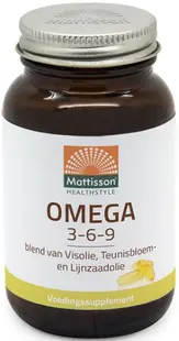 Omega 3-6-9, 60 capsule, Mattisson Healthstyle