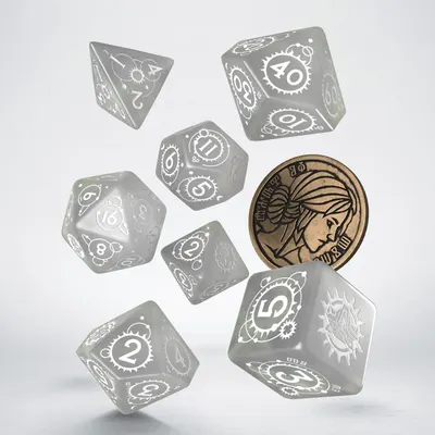 Set 7 zaruri - The Witcher - Geralt - The Lady of Space and Time