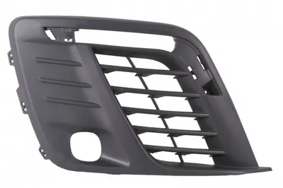 Element bara fata dreapta (cu orificii lampa, plastic, negru) potrivit PEUGEOT TRAVELLER 04.16