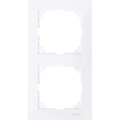 Rama dubla M-Pure, alb activ