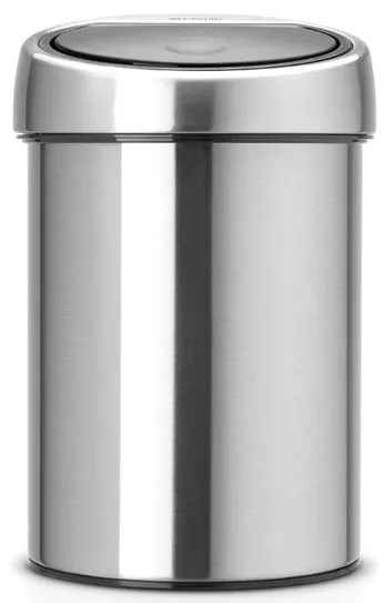 Coș de gunoi Brabantia - Touch Bin, 3 l, Matt Steel Fingerprint Proof