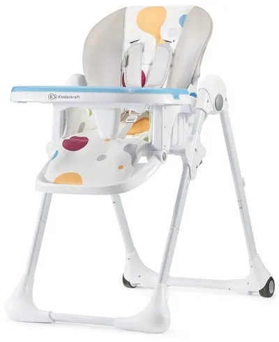 Scaun de masă pentru copii KinderKraft - Yummy, colorat