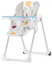 Scaun de masă pentru copii KinderKraft - Yummy, colorat