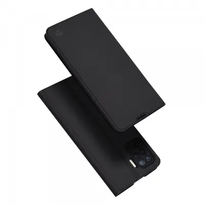 Husa pentru Oppo A94 / Reno5 Lite, Techsuit, Magskin Book, Neagra