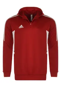 Hanorac - Con22 Tk Hood Hg6312 - Material Poliester - Aeroready - Tesatura Tehnica - Fermuar Scurt Baza Si Mansete