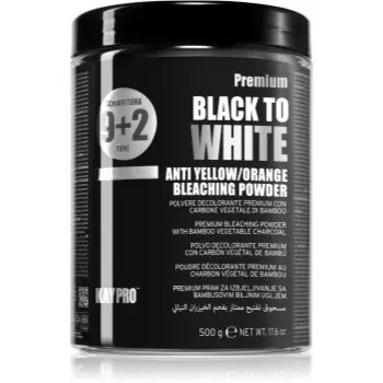 Kaypro Black To White Anti Yellow/Orange Bleaching Powder pudra decoloranta pentru păr