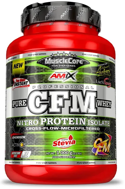 CFM Nitro Protein Isolate, banană și cafea, 1000 g, Amix