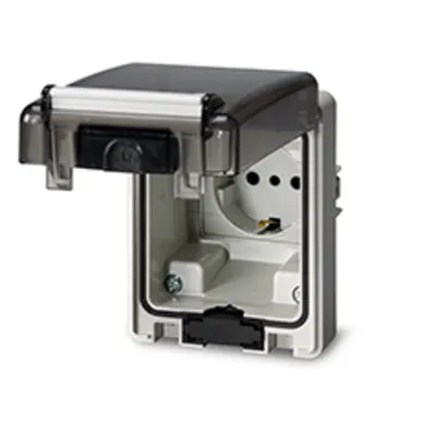 Italian P30 Standard Prizanitalian P30 Standard Priza 16a 70x87mm