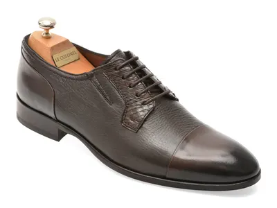 Pantofi eleganti LE COLONEL maro, 327118, din piele naturala