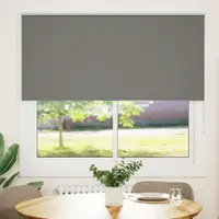 Gossi jaluza cu role opace gri 145x130 cm latime material 141,6 cm