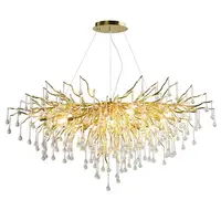 Andrew Candelabru 13xg9 Aurie/cristale