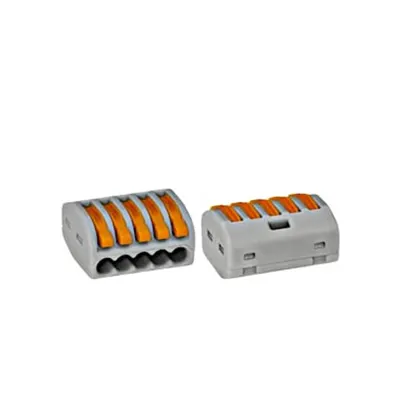 Clemă de conexiune 5 x 0,08-4 mm²