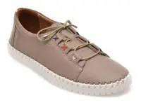 Pantofi GRYXX gri, EV2950, din piele naturala