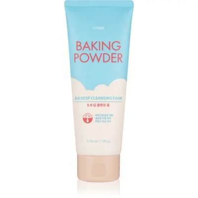 ETUDE Baking Powder spuma cremoasa pentru o curatare profunda cu efect exfoliant 160 g