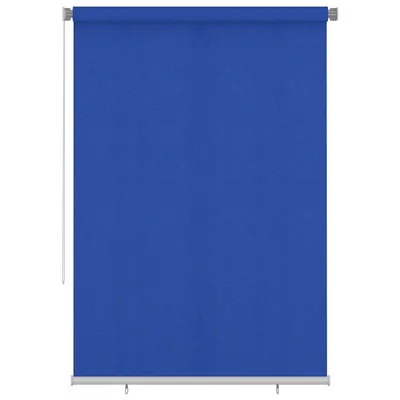 vidaXL Jaluzea rulantă de exterior 165 (l) x 230 (î) cm, albastru, HDPE