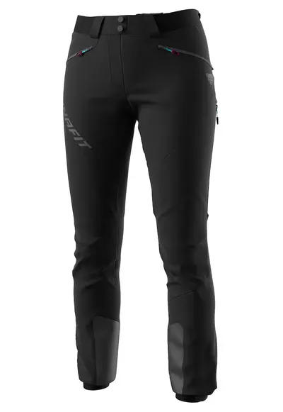 Pantaloni softshell dama TLT Touring Dynastretch - Negru