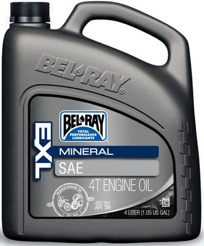 Ulei de motor Bel-Ray EXL MINERAL 4T 20W-50 4 l 4L