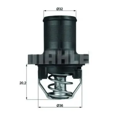 Termostat, lichid racire MAHLE ORIGINAL TI 47 89