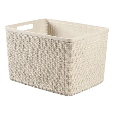 Coș de depozitare de depozitare din plastic Jute – Curver