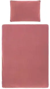 Set de dormit pentru bebeluși din 2 piese Lassig - 100 х 140 cm, roz