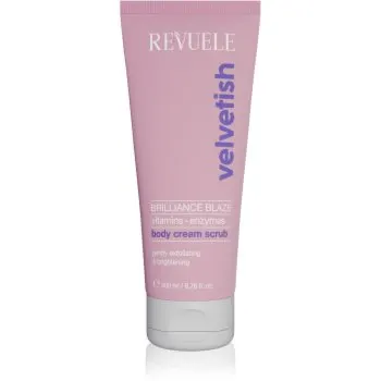 Revuele Velvetish Brilliance Blaze Body Cream Scrub exfoliant pentru corp cu efect de iluminare