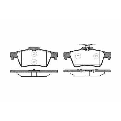 Set placute frana, frana disc REMSA 0842.20