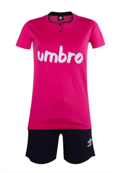 Pijamale dama maneci scurte - UPJ12071S - Fucsia