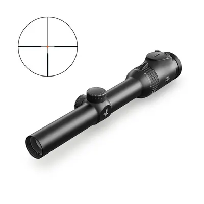 Luneta de arma pentru vanatoare Swarovski Z6I 1-6x24 SR 4A-I cu sina