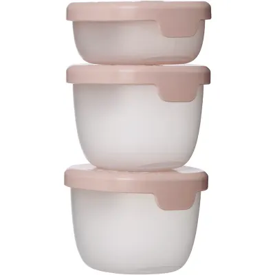 b.box Snack Tubs cutie pentru depozitarea alimentelor Berry 3 buc