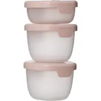 b.box Snack Tubs cutie pentru depozitarea alimentelor Berry 3 buc