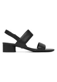 Sandale femei - piele naturala - negru